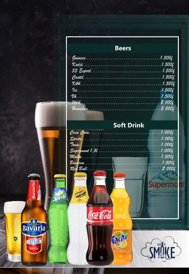 Menu Boissons
